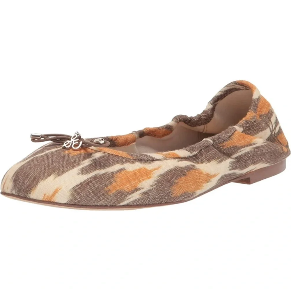 MWOT Sam Edelman Multicolor Pattern Ballet Flats